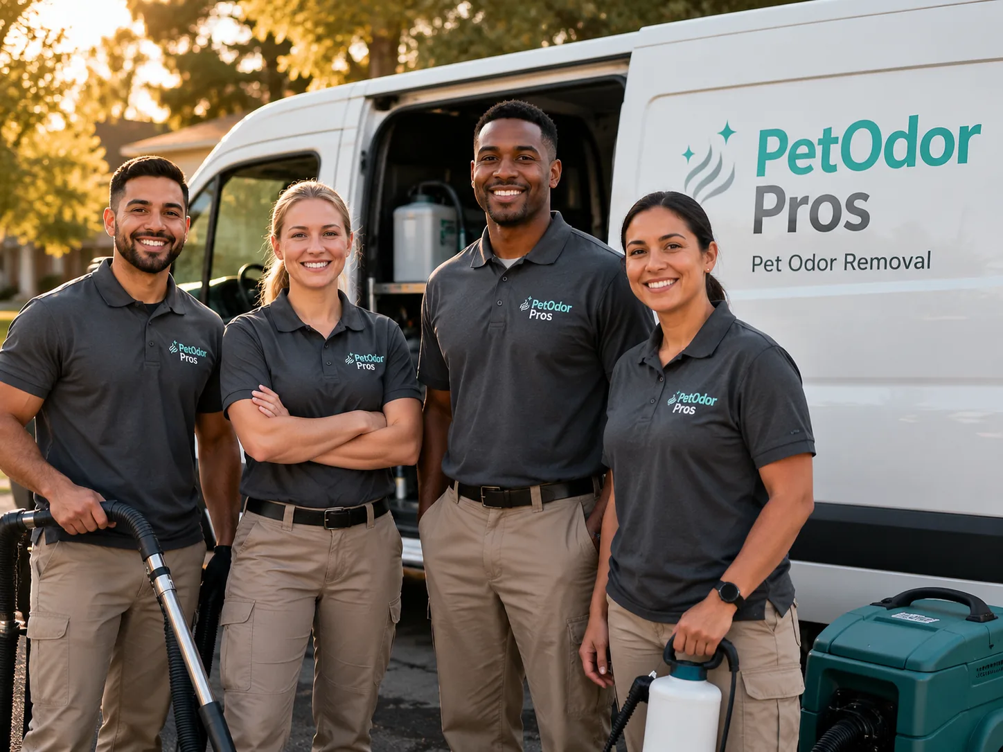 Pet Odor Removal team serving Hesperia, MI